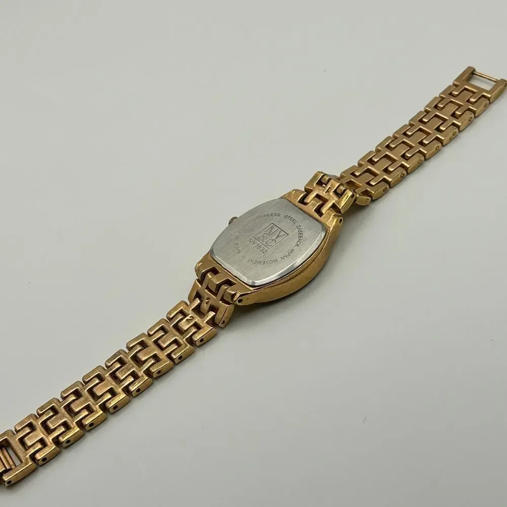 NY&C Rose Gold Women’s Fashion Watch Working New Battery